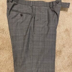 Ralph Lauren Gray Plaid Dress Pants